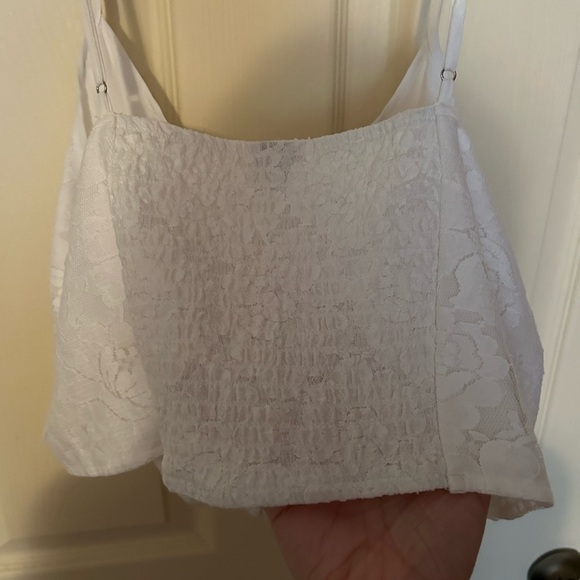 NWT Wild Fable Lace Corset Style Top - Picture 2 of 3